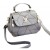 Women Fashion V Small Square Shape Handbag-Grey
