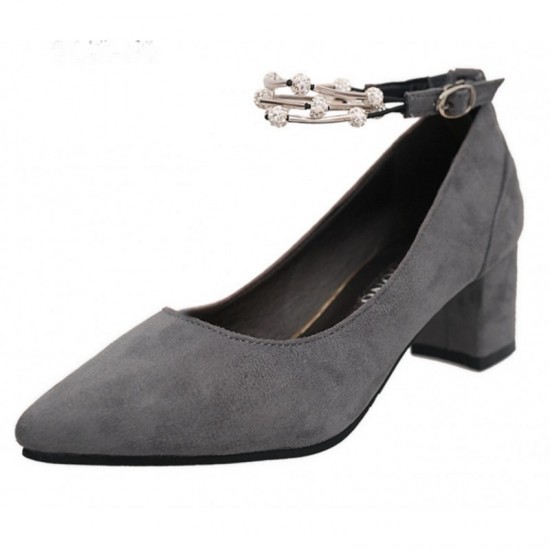 women grey heels