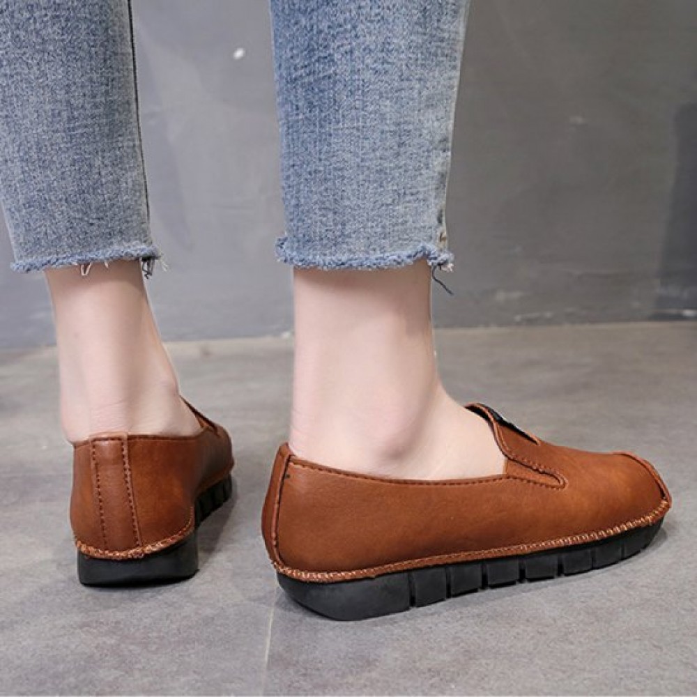 Buy Soft Casual Loose Work Shoes For WomenBrown Fashion