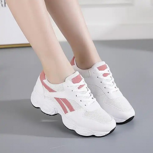 Sports Shoes Breathable Casual Fashion Sneakers-White image