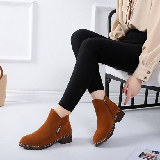 brown casual boots womens