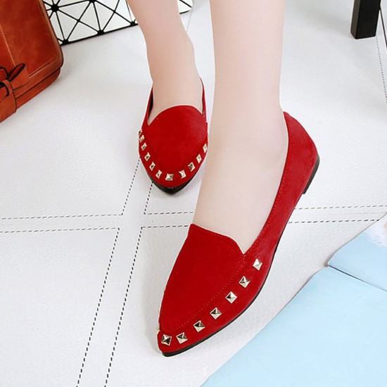 Buy Latest Fashion Suede Casual Pointed 