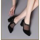 Mid Bottom Lace with Net Breathable Casual Shoes-Black image