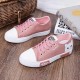 Converse Kitty Black Lace Up Low Tops Sneaker - Pink image