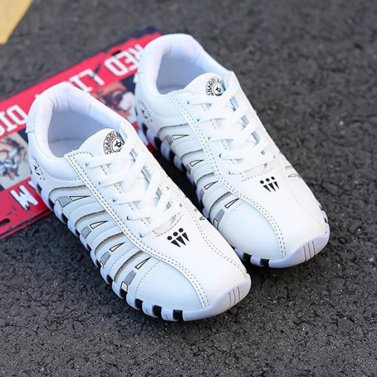 Soft Breathable Casual Jogging Sneaker - White image