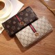 Mini Designers Texture Handy Women Wallet-Grey image