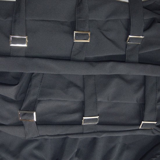 Trendy Comfortable Slim Fit Tie Trouser - Black image