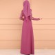 Arabic Elegant Style Long Sleeved Maxi Dress 