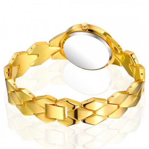 Round Dial Baosaili Design Round Dial Bracelet Watch-Gold image
