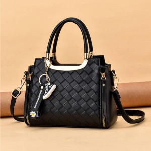 Trendy New Fashion Women Shoulder Bag -Black