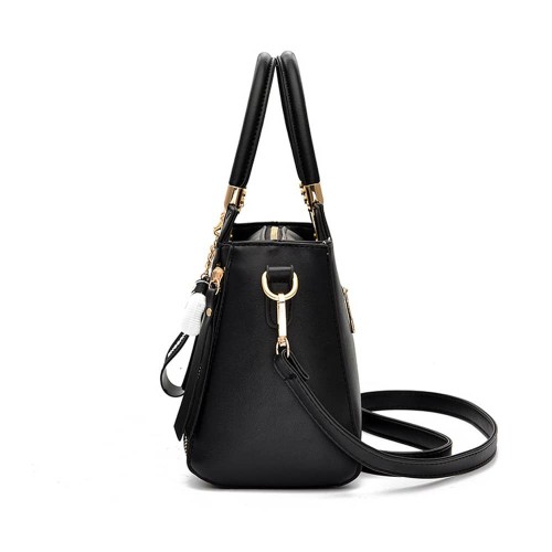 Trendy New Fashion Women Shoulder Bag -Black image