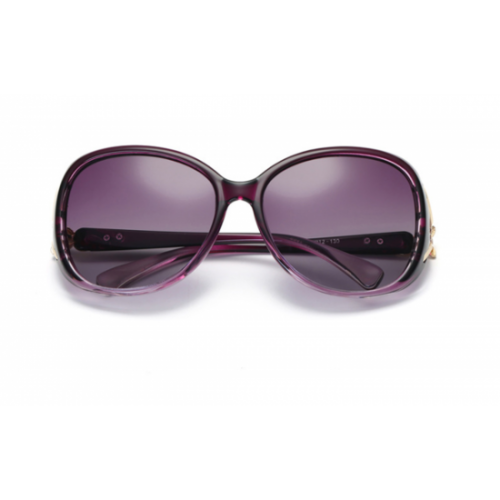 Latest Butterfly Style Women Sunglasses-Purple image
