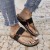 Casual Cross Border Style Women’s Flip Flop Slippers - Black