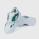 Sport Style Trendy Thick Bottom Lace Sneakers for Ladies - White image