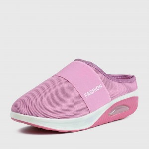 Women’s Light Weight Air Cushion Slip On Slippers - Pink