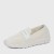 Light Weight Retro Style Slip On Loafers for Women - Cream