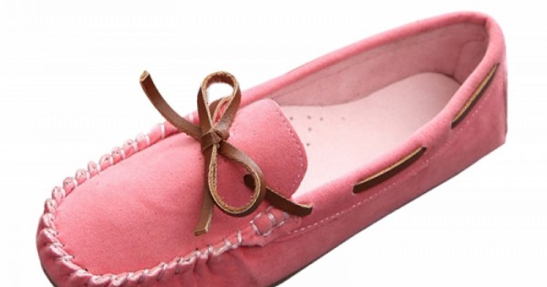 pink suede loafers womens