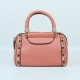 Zipper closure Leather Handbag For Ladies - Orange image