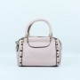 Zipper closure Leather Handbag For Ladies  -  Pink