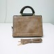 Zip Closure Casual Leather Hand Bag For Women - Peach image