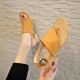 PU Leather Open Toe Ankle Strap Closure Women's Heels - Brown image
