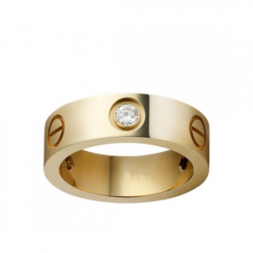 Women's Fashion Love Cartier Design Casual Ring - Gold image
