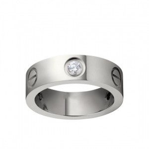 Women's Fashion Love Cartier Design  Casual Ring - Silver