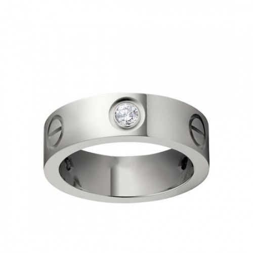 Women's Fashion Love Cartier Design Casual Ring - Silver image