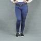 Gothic Sexy Lace Hip Lift Sports Pants - Blue image