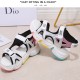 Rainbow Thick Bottom Velcro Closure Soft Sports Sandals - White image