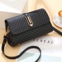 Trendy Geometric Patch Pocket Women Shoulder Bags - Black