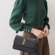 Trendy Geometric Patch Pocket Women Shoulder Bags - Black image