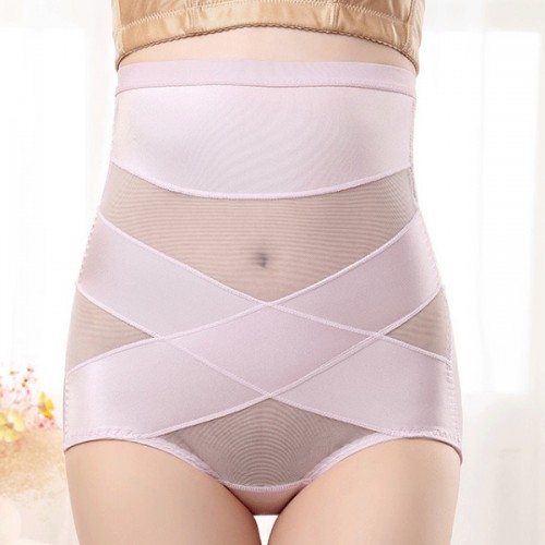  Body Shaping High Waist Hip Enhancer Panty Shapewear - Pink image