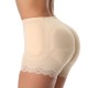 Elastic Butt Lifter Padded Hip Enhancer Women Shapewear - Cream image