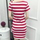 Modern Pullover Oblique Shoulder Strappy Women Mini Dress - Pink image