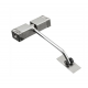 Stainless Steel Adjustable Automatic Door Closer - Convenient and Secure Door Closing Solution