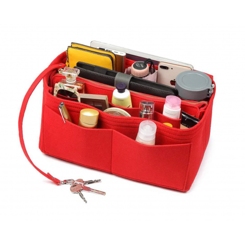 Women's Handbag Felt Bag Organizer - Perfect for Cosmetics and Essentials