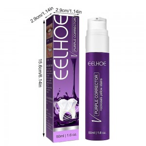 Purple Toothpaste Teeth Color Corrector - Brighten and Correct Tooth Discoloration