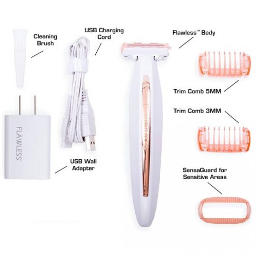 Flawless Body Shaver and Trimmer - Smooth and Precise Body Grooming image