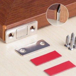 Secure Your Cabinet Doors Instantly With Ultra Thin Magnetic Catches
