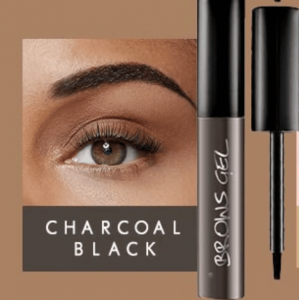 Eyebrow Gel Tint, Tearing Off Film Forming Eyebrow Colouring Gel, Semi-Permanent - Charcoal Black