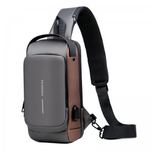 Anti-Theft Crossbody Shoulder Bag with USB Charging Port