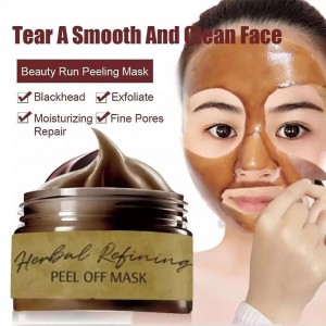 Pro-Herbal Refining Peel-Off Facial Mask | Gentle Exfoliation & Deep Cleansing
