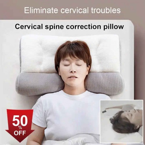 Super Ergonomic Orthopedic Pillow Corrective Contour Pillow image
