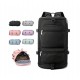 Black Trendy Large-Capacity Leisure Backpack for Short Trips