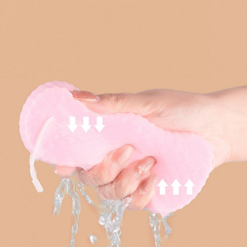 Super Soft Exfoliating Bath Sponge, Reusable Dead Skin Remover Bath Body Shower Sponge image