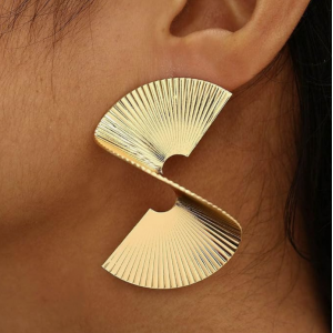 Retro Clip Earrings for Women Earrings Clips / Gold Clip