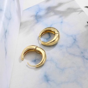 Stylish Gold Hoop Earrings for Women