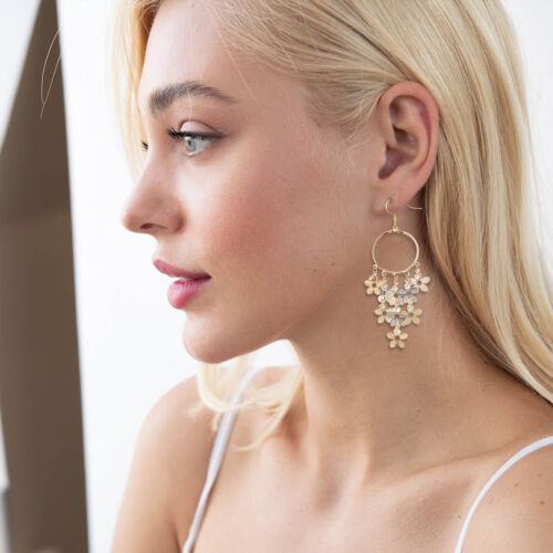 Long Shiny Fairy Tassel Earrings image