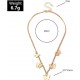 Butterfly Charm Adjustable Chain Necklace For Women image